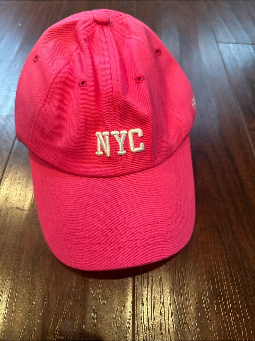 NYC Pink Baseball Cap by NYC